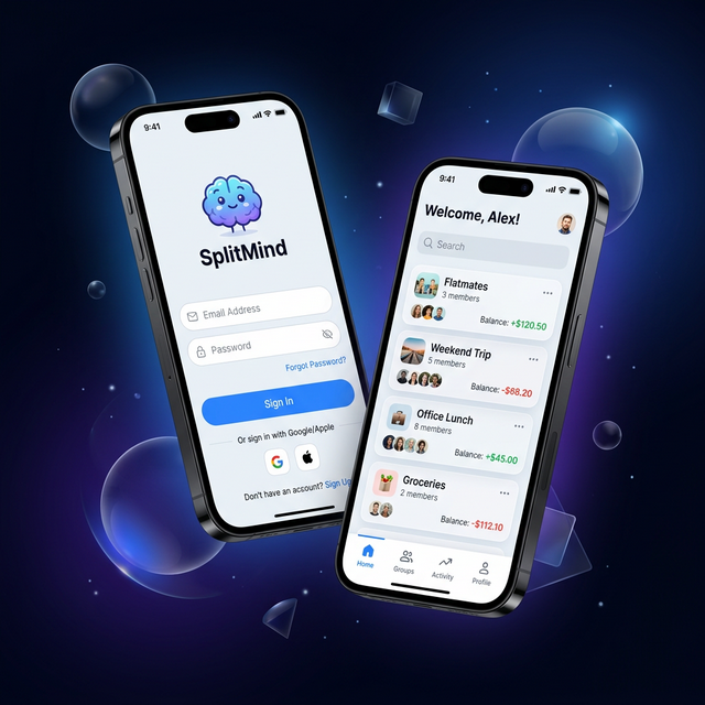 SplitMind — Smart Bill Splitter preview