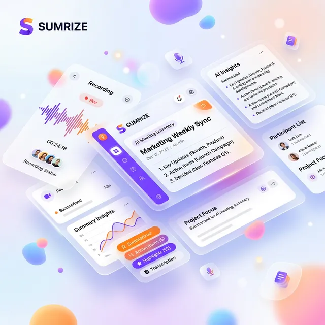 Sumrize — AI Meeting Summarizer image 1