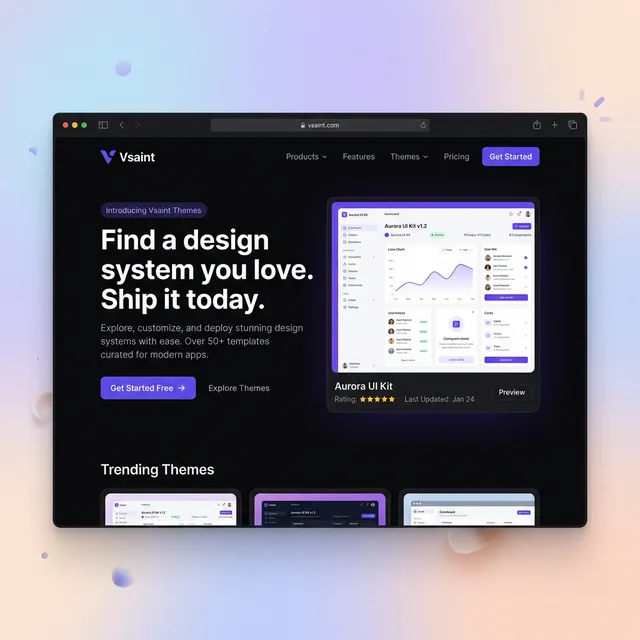 Vsaint — Ultimate CSS Design Vault image 2
