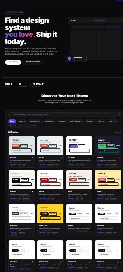 Vsaint — Ultimate CSS Design Vault image 3